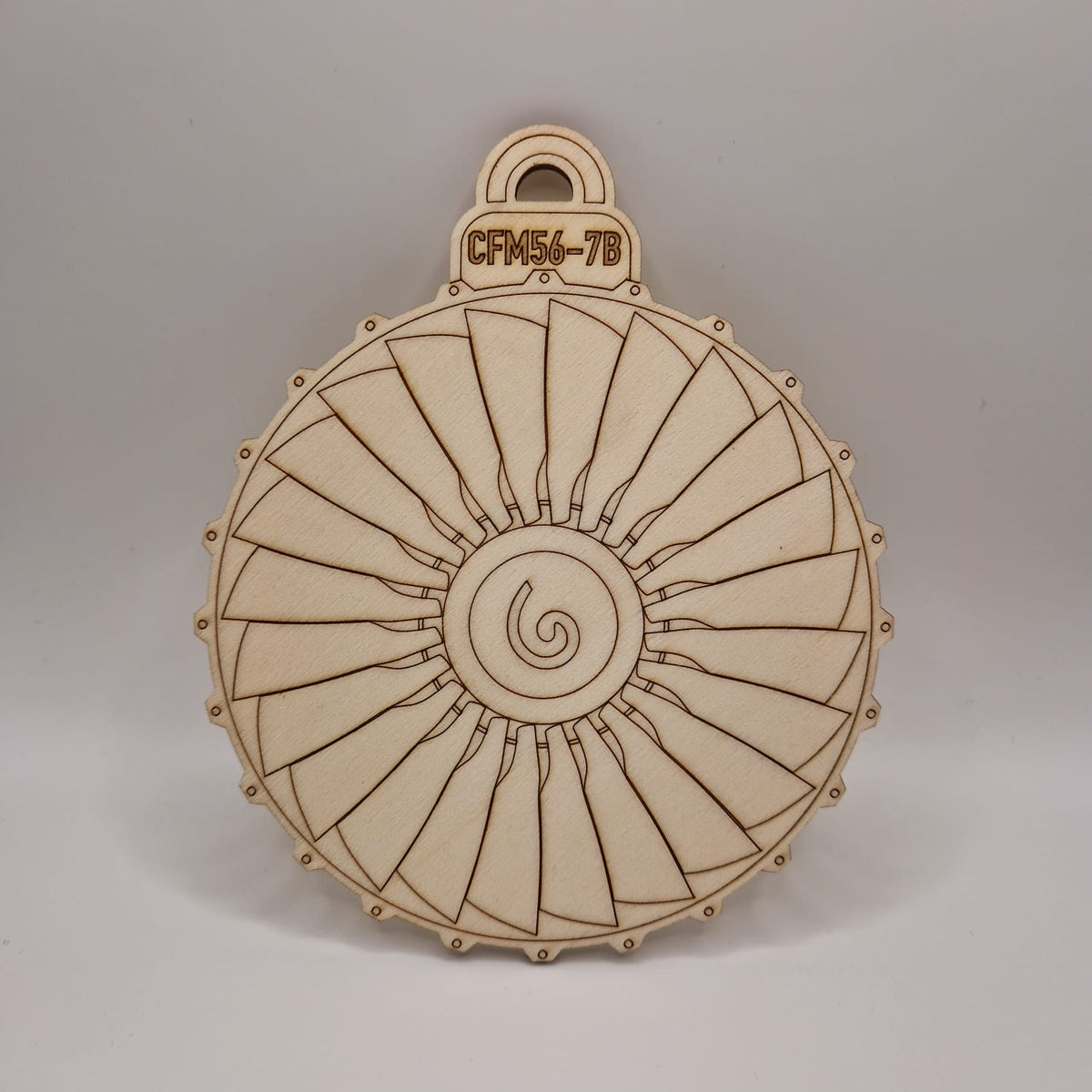 Wooden CFM56-7B Engine Bauble Decoration