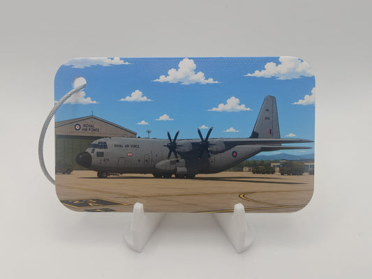 Lockheed Martin C130K/J "Hercules" luggage tag