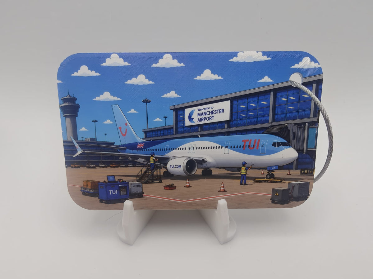 Personalised luggage tag