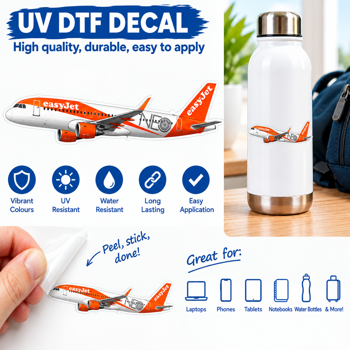 Airbus A320 CEO / NEO "Easy peel" Decal