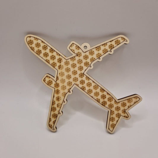 Wooden Airbus A321 Decoration (Charity Fundraiser)