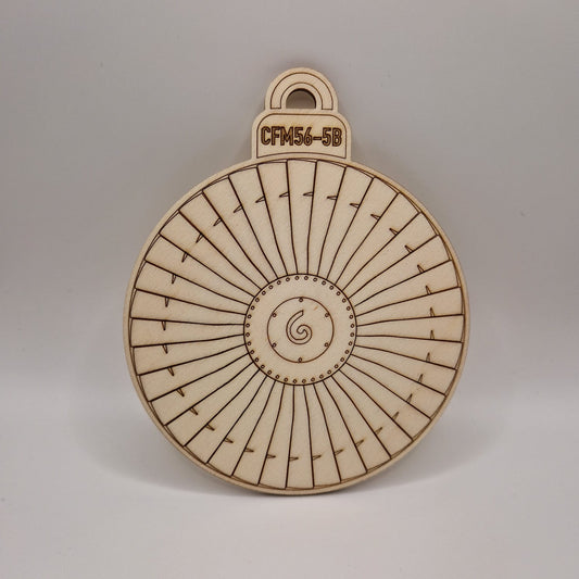 Wooden CFM56-5B Engine Bauble Decoration