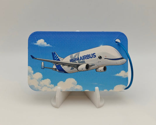 Airbus "Beluga" luggage tag