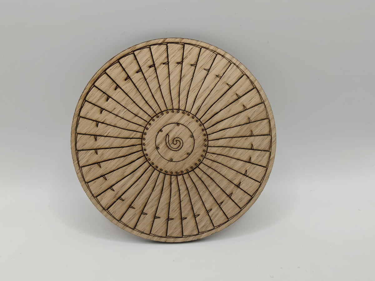Turbo-fan Engine coasters (Oak Veneer)
