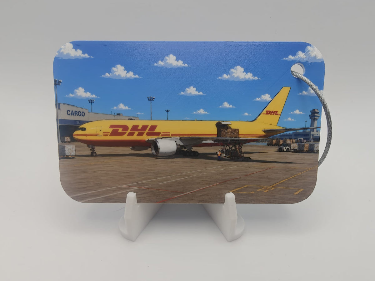 Boeing 777 LRMF Luggage tag