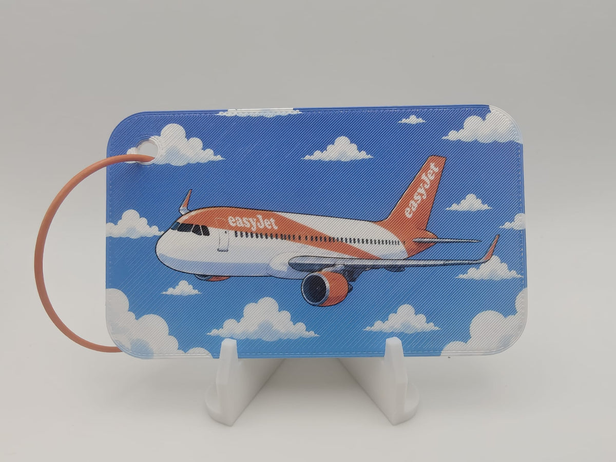 Airbus A320 "Ezy" luggage tag