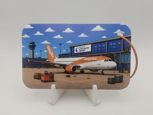 Airbus A320 "Ezy" luggage tag