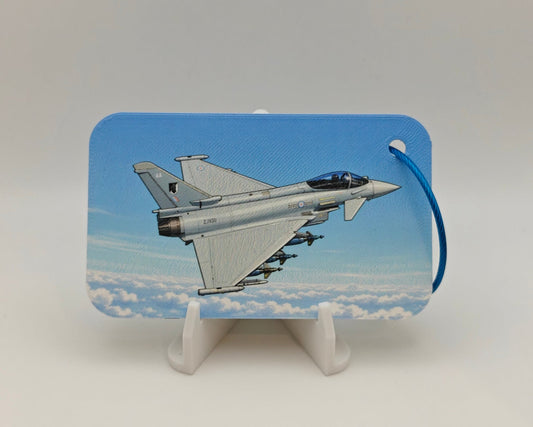 Eurofighter Typhoon luggage tag