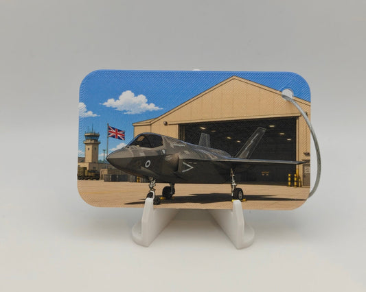 Lockheed Martin F35 "Lightning" luggage tag