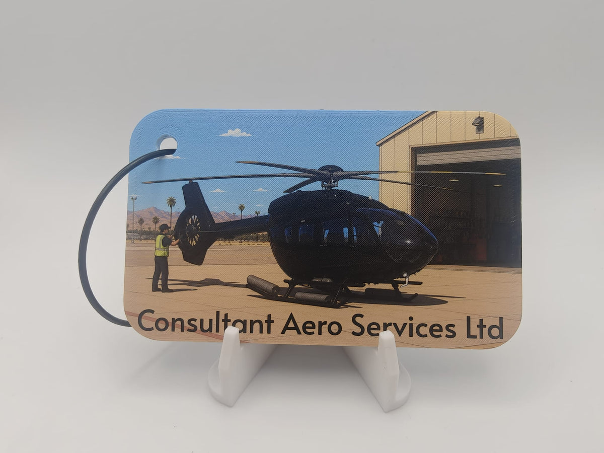 Personalised luggage tag