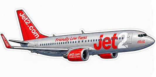 Boeing 737NG "Red Two" Decal