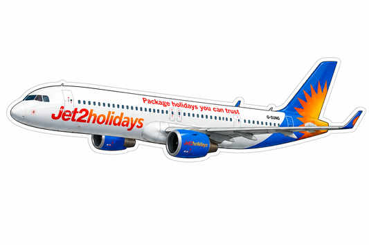 Airbus A321 NEO "Red Two" Decal