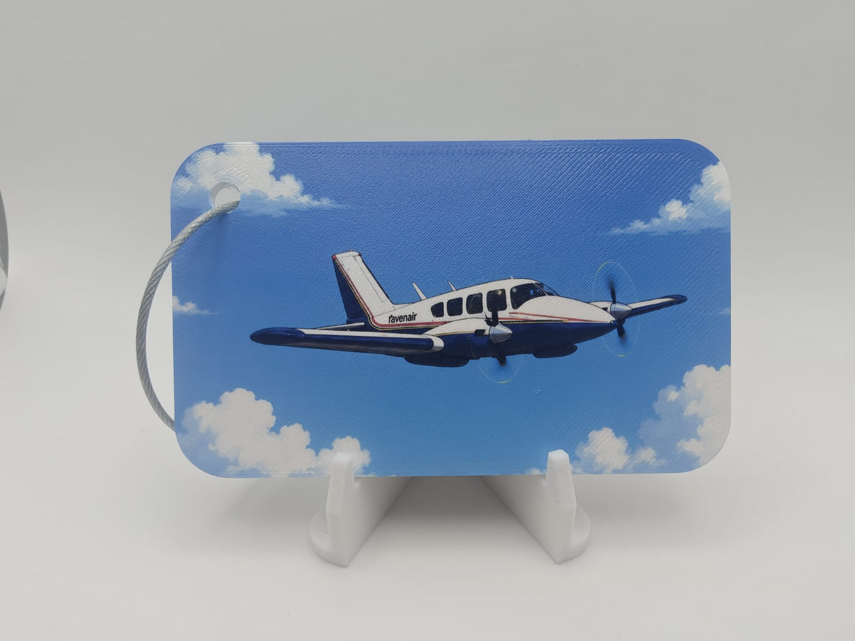 Personalised luggage tag