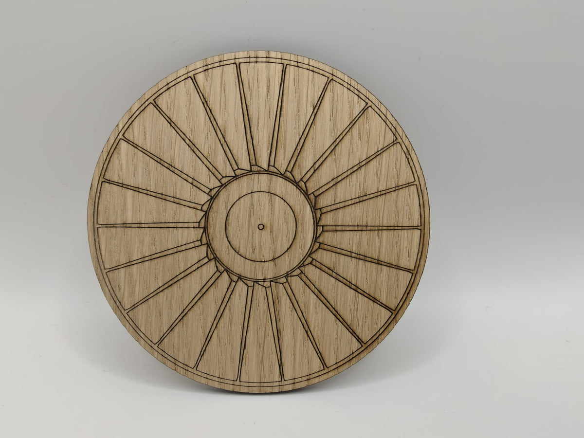 Turbo-fan Engine coasters (Oak Veneer)
