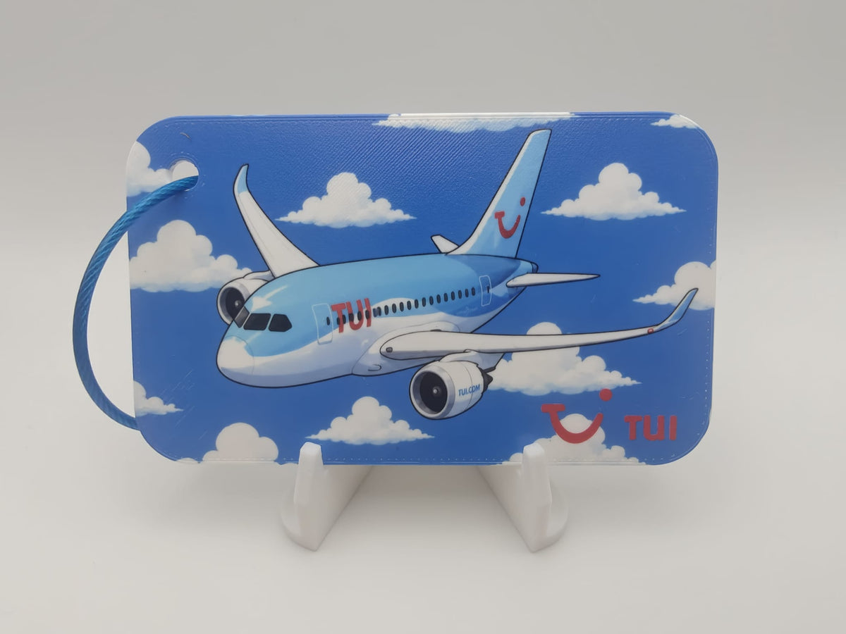 Personalised luggage tag